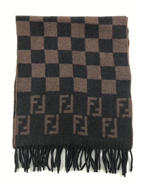 fendi shawl scarf|vintage Fendi wool scarf.